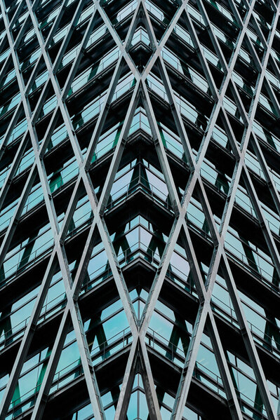 Photograph Masaki Yazaki Steel Geometry on One Eyeland
